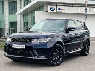 2021 Land Rover Range Rover Sport MHEV II Рестайлинг, синий, 7900000 рублей, вид 1