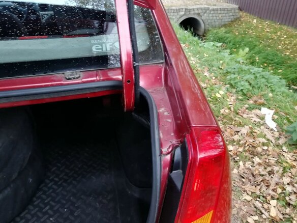 2008 Renault Logan I, красный, 329000 рублей - вид 6