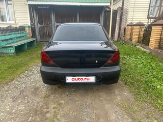 2007 Kia Spectra I Рестайлинг 2, чёрный, 209000 рублей, вид 4