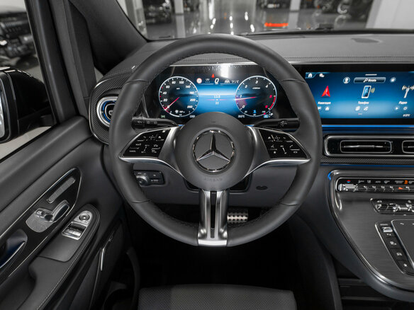 2025 Mercedes-Benz V-Класс Extra Long 300 d экстра длинный III (W447) Рестайлинг 2, чёрный, 13500000 рублей - вид 9