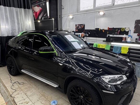 2008 BMW X6 50i 6-speed I (E71), чёрный - вид 21