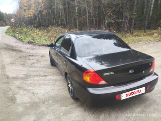 2011 Kia Spectra I Рестайлинг 2, чёрный, 320000 рублей, вид 4