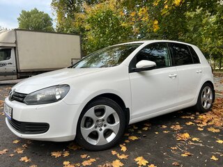 2012 Volkswagen Golf VI, белый, 715000 рублей, вид 1
