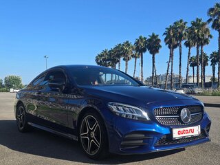 2020 Mercedes-Benz C-Класс 180 IV (W205) Рестайлинг, синий, 3950000 рублей, вид 2