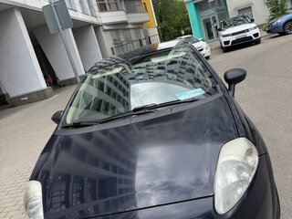 2009 Fiat Punto III Grande Punto, синий, 300000 рублей, вид 4