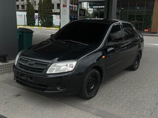 2014 Lada (ВАЗ) Granta I, чёрный, 359000 рублей, вид 2