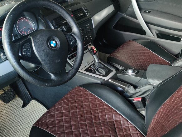 2010 BMW X3 20d I (E83) Рестайлинг, чёрный, 1500000 рублей - вид 6