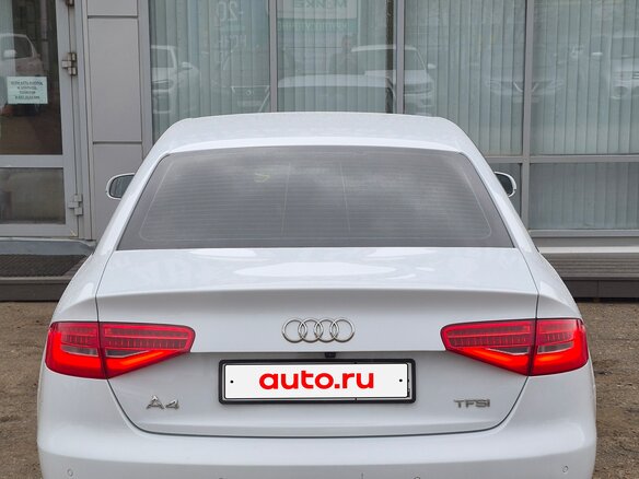2013 Audi A4 IV (B8) Рестайлинг, белый, 1080000 рублей - вид 11