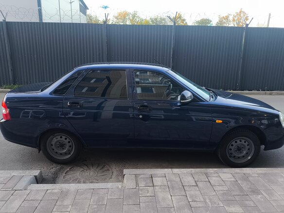 2011 Lada (ВАЗ) Priora I, синий, 377000 рублей - вид 3