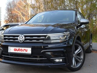 2018 Volkswagen Tiguan II, чёрный, 3600000 рублей, вид 2