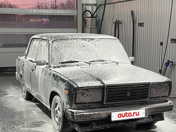 2005 Lada (ВАЗ) 2107, чёрный, 100000 рублей - вид 8