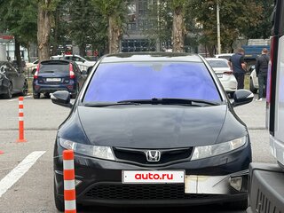 2008 Honda Civic VIII, чёрный, 590000 рублей, вид 5