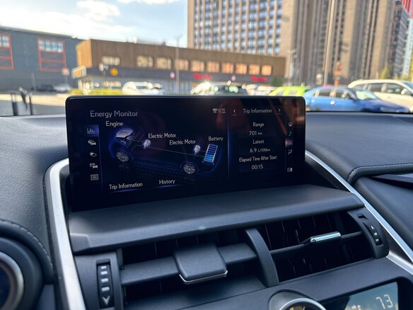 2019 Lexus NX 300h I Рестайлинг, белый, 3250000 рублей - вид 18