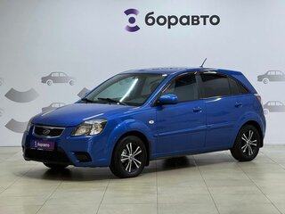 2010 Kia Rio II Рестайлинг, синий, 500000 рублей, вид 1