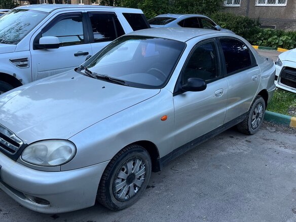 2006 Chevrolet Lanos I, серый, 65000 рублей - вид 3