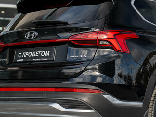 2022 Hyundai Santa Fe IV Рестайлинг, чёрный, 4000000 рублей, вид 4