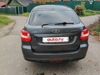 2018 Lada (ВАЗ) Granta I, серебристый, 520000 рублей, вид 4