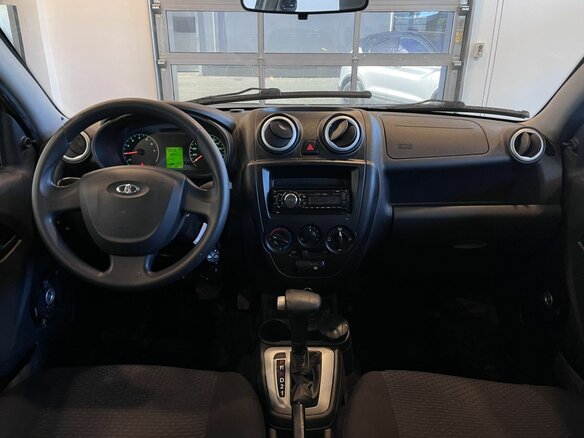 2014 Lada (ВАЗ) Granta I, серебристый, 451000 рублей - вид 8
