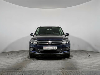 2012 Volkswagen Tiguan I Рестайлинг, синий, 1319000 рублей, вид 2