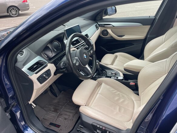 2018 BMW X2 xDrive28i I (F39), синий, 2200000 рублей - вид 10