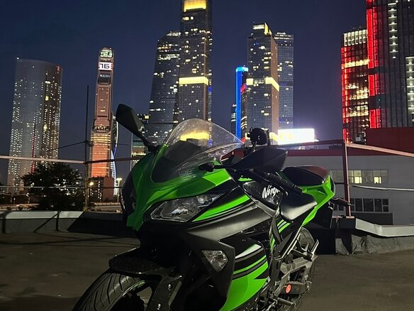 2016 Kawasaki Ninja 300, зелёный, 395000 рублей - вид 1