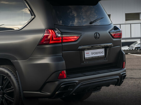 2021 Lexus LX 570 III Рестайлинг 2, чёрный, 8100000 рублей - вид 8