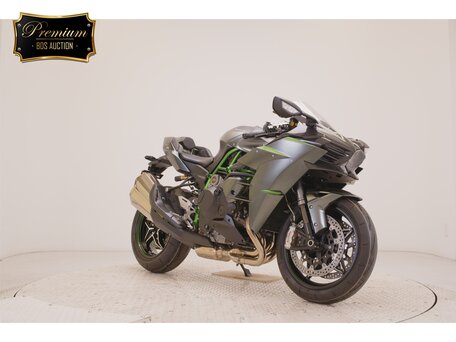 2021 Kawasaki Ninja H2, серый, 5250000 рублей, вид 4