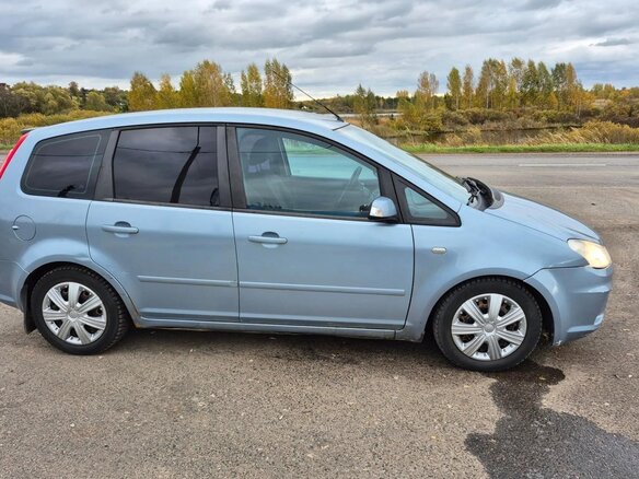 2007 Ford C-MAX I Рестайлинг, голубой, 560000 рублей - вид 3