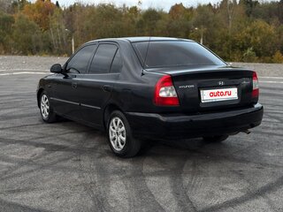 2004 Hyundai Accent ТагАЗ II, чёрный, 259000 рублей, вид 5