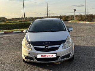 2007 Opel Corsa D, серебристый, 280000 рублей, вид 1