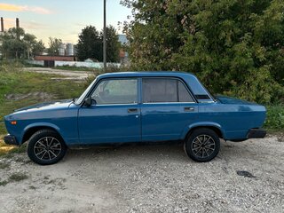 2008 Lada (ВАЗ) 2107, синий, 125000 рублей, вид 4