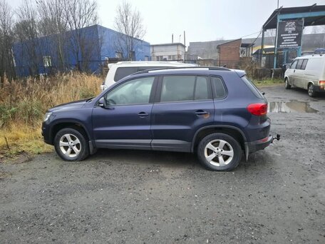 2013 Volkswagen Tiguan I Рестайлинг, синий, 650000 рублей, вид 4