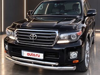 2014 Toyota Land Cruiser 200 Series Рестайлинг 1, чёрный, 4350000 рублей, вид 1