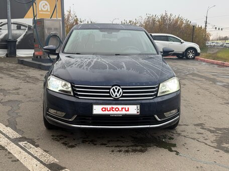 2011 Volkswagen Passat B7, синий, 940000 рублей, вид 2