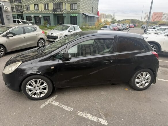 2008 Opel Corsa D, чёрный, 390000 рублей - вид 3