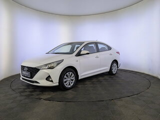2022 Hyundai Solaris II Рестайлинг, белый, 1600000 рублей, вид 1