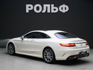 2018 Mercedes-Benz S-Класс 560 4MATIC VI (W222, C217) Рестайлинг, белый, 8500000 рублей, вид 4