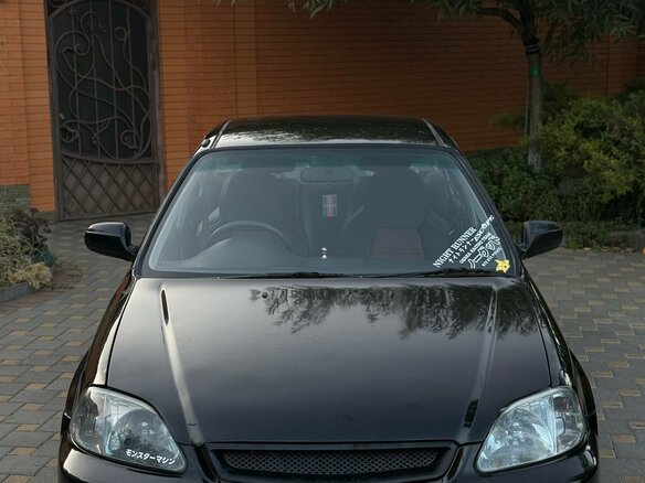 2000 Honda Civic Ferio II, чёрный - вид 1