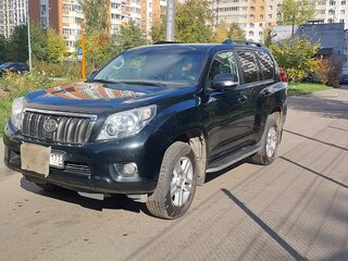 2012 Toyota Land Cruiser Prado 150 Series, чёрный, 2900000 рублей, вид 3