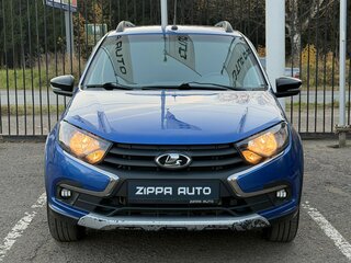 2019 Lada (ВАЗ) Granta Cross I Рестайлинг, синий, 649000 рублей, вид 2