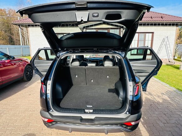 2021 Hyundai Tucson IV, синий, 3050000 рублей - вид 11