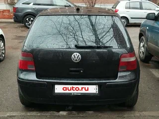 2003 Volkswagen Golf IV, чёрный, 750000 рублей, вид 2