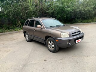 2005 Hyundai Santa Fe I, коричневый, 420000 рублей, вид 3
