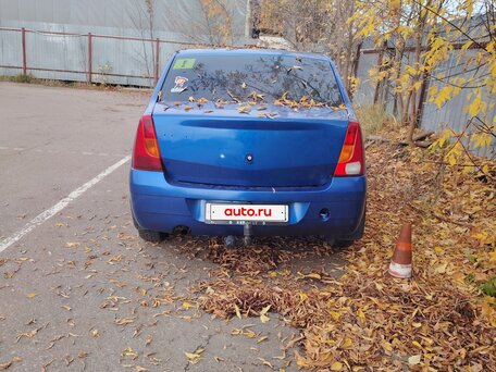 2008 Renault Logan I, синий, 300000 рублей, вид 2
