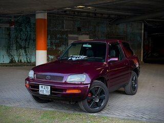 1996 Toyota RAV4 I (XA10), розовый, 600000 рублей, вид 1