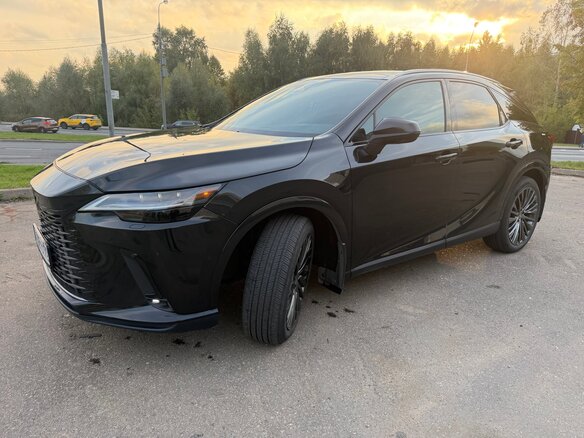 2023 Lexus RX 350 V, чёрный, 7100000 рублей - вид 1