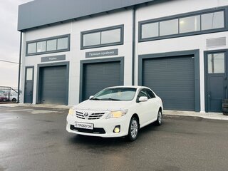 2012 Toyota Corolla X (E140, E150) Рестайлинг, белый, 1079000 рублей, вид 2