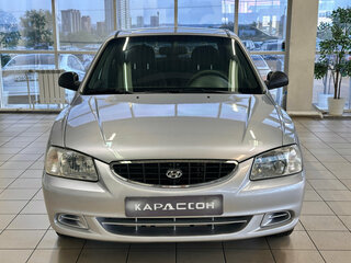2007 Hyundai Accent ТагАЗ II, серебристый, 457000 рублей, вид 3