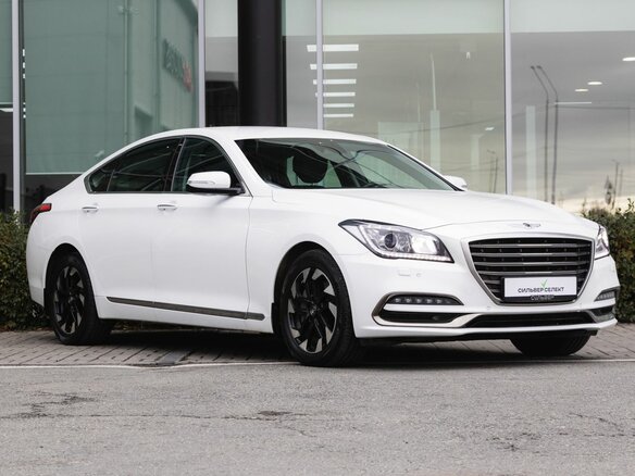 2019 Genesis G80 I, белый, 2500000 рублей - вид 4