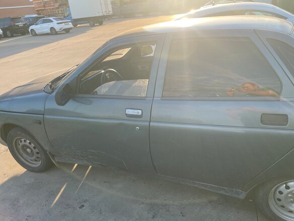 2001 Lada (ВАЗ) 2110, серый, 120000 рублей - вид 3